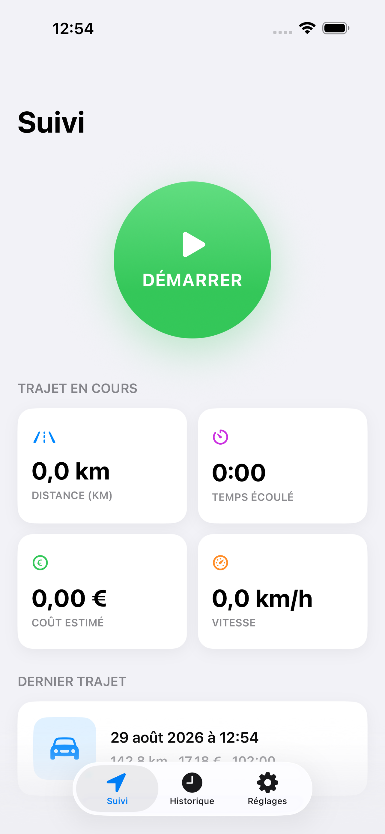 Fonction principale de MilesTrack